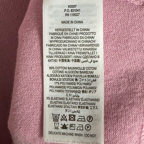 Boden Sweater Womens Large Pink V Neck Preppy Career Minimalist Stretch Comfort - Picture 8 of 12